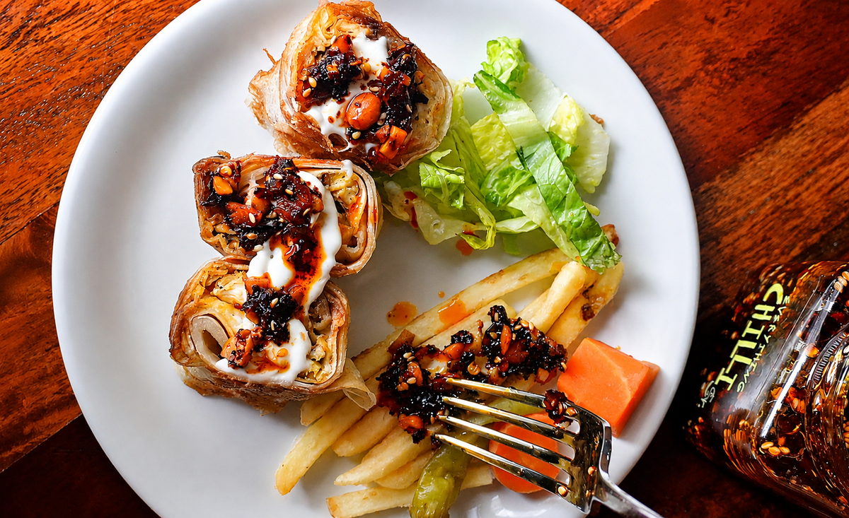 Everything Chilli on shawarma